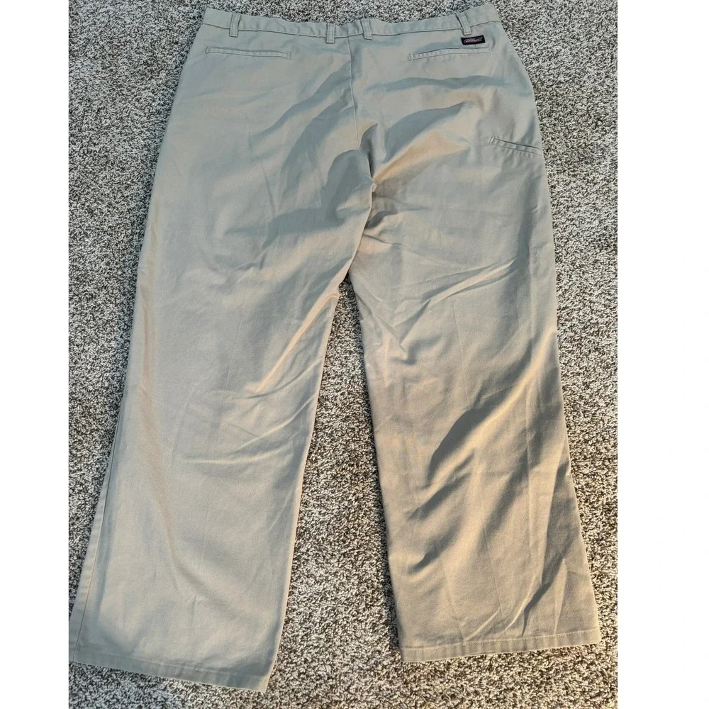 Dickies Work Pants Mens 42x30 Khaki Tan Straight Leg Utility Carpenter Workwear